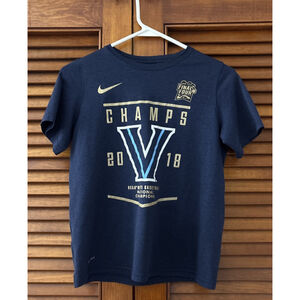 Villanova Wildcats 1/4 Zip Gray Sweatshirt Womens Small